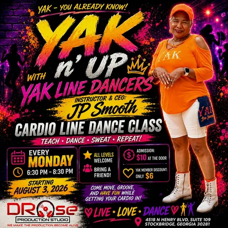 Line Dance Monday's with JP Smooth
