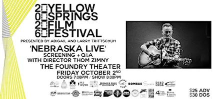 YSFF Presents: NEBRASKA LIVE w/ Director THOM ZIMNY
