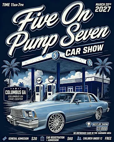 FiveOnPumpSeven Presents: 3rd Annual Car Show