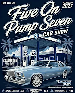 FiveOnPumpSeven Presents: 3rd Annual Car Show