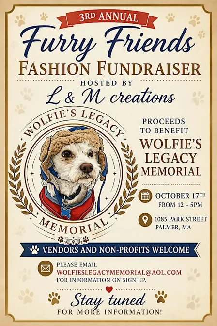 3rd Annual Furry Friends Fashion Fundraiser