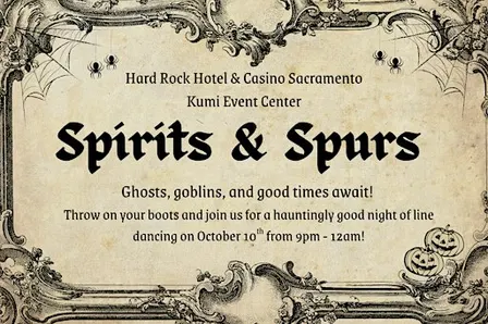 Spirits & Spurs - Line Dancing Night