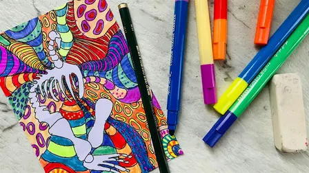 Exquisite Corpse: Shadow Lines & Optical Art