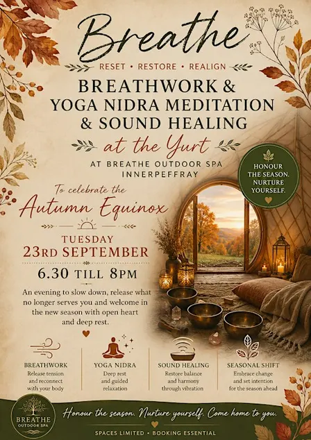 Autumn Equinox breathwork, Meditation and Sound healing