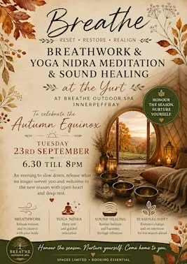Autumn Equinox breathwork, Meditation and Sound healing