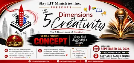 The 6th Annual City Wide Book Fair Presents The 5 Dimensions of Creativity