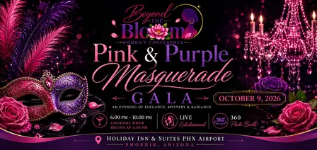 PINK & PURPLE MASQUERADE GALA