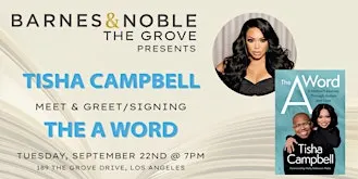 Tisha Campbell & Holly Robinson Peete discusses THE A WORD @ B&N The Grove