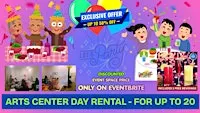 EVENTBRITE PRICE EXCLUSIVE - Arts Center ROOM RENTAL Event- Admits Up To 20