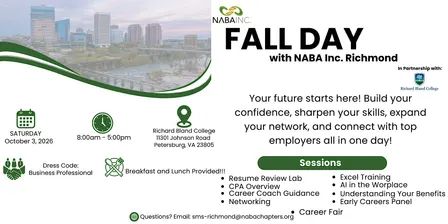NABA Inc. Richmond Fall Day 2026 - Student Sign Up