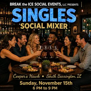 Singles Social Mixer South Barrington, IL Cooper's Hawk