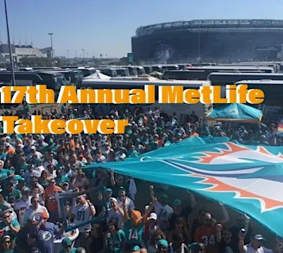 Miami Dolfans MetLife Takeover Tailgate Party (Dolphins at Jets, 10/25/26)