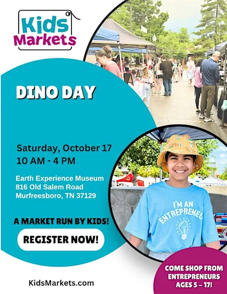 Kids Markets at Dino Day