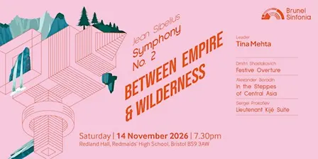 The Brunel Sinfonia -  Autumn Concert 2026 - Sibelius Symphony No. 2