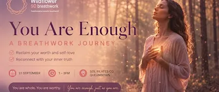 You are Enough: 9D Transformative Somatic Breathwork