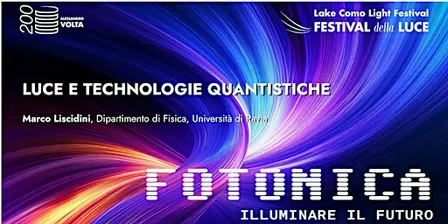 Luce e tecnologie quantistiche