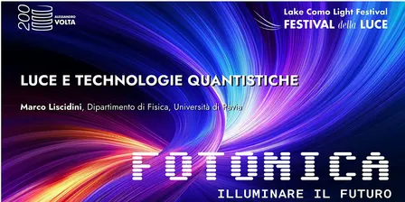 Luce e tecnologie quantistiche