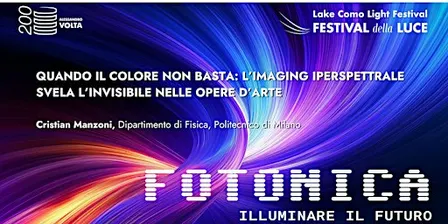 Quando il colore non basta: imaging iperspettrale e opere d'arte