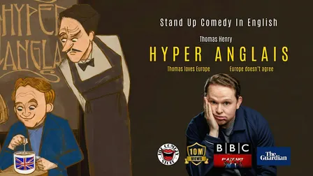 ENGLISH COMEDY MAASTRICHT - Thomas Henry: Hyper Anglais