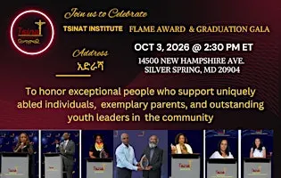 7th Annual Disability Awareness, Flame Award & Graduation Gala