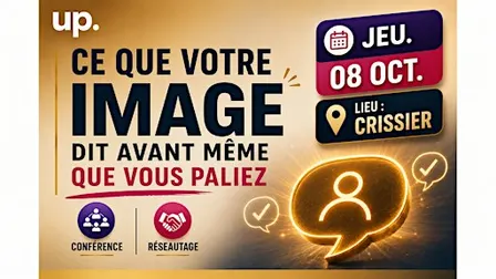 Réseautage et conférence I Ce que votre image dit avant même que vous parli