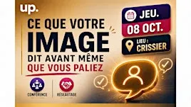 Réseautage et conférence I Ce que votre image dit avant même que vous parli