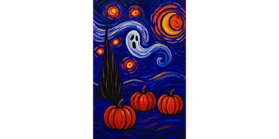 Starry Nightmares - Paint and Sip in Columbus | Classpop!™