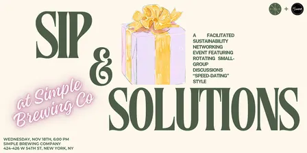 Sip & Solutions: Conscious Holidays Edition + Gift Exchange