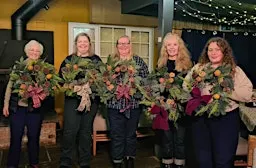 Fresh  Christmas Wreath Workshop