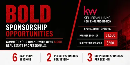 2026 Keller Williams New England BOLD Series | Sponsorship Opportunities
