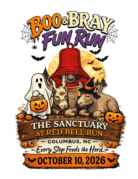 Boo & Bray Fun Run & Vendor Market Benefitting The Sanctuary at RedBellRun