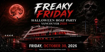FREAKY FRIDAY HALLOWEEN BOAT PARTY VANCOUVER 2026 | LOST IN SEA