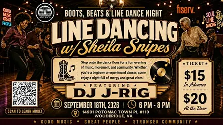 Line Dance with Sheila Snipes.