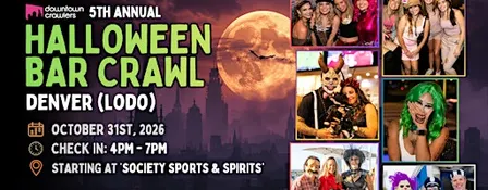 Halloween Bar Crawl 10/31 - DENVER (LoDo)