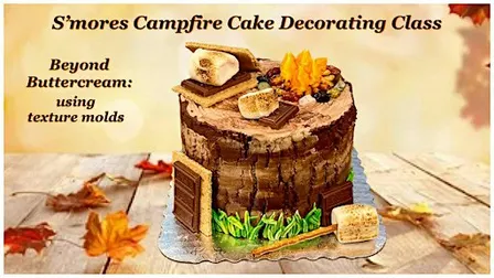 S'Mores Campfire Cake Decorating Class