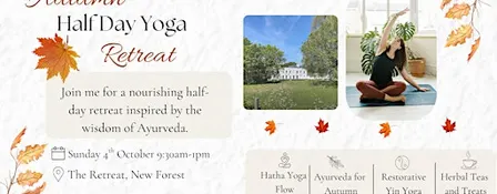 Rooted: Autumn Half Day Yoga Retreat