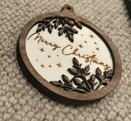 Create Your Own Laser-Cut Christmas Ornaments