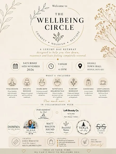 Wellbeing retreat day