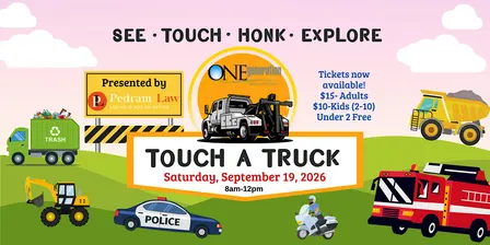 Touch A Truck September 2026 -  Sat 09/19