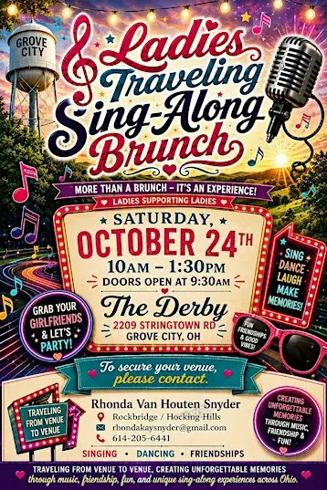 Ladies Sing-Along Brunch - The Derby, Grove City, OH