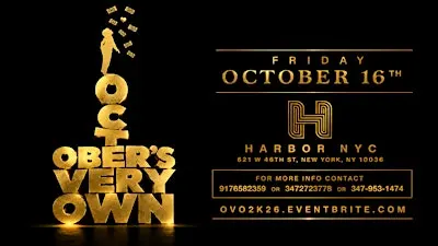 October’s Very Own 2K26: NYC’s Biggest Libra Weekend Party | Harbor NYC