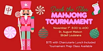 Deck the Tiles Mahjong Tournament