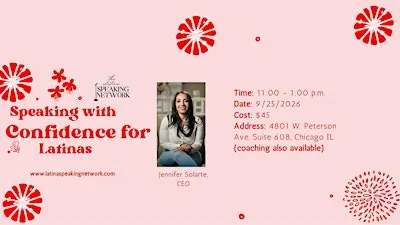Speaking With Confidence Workshop for Latina Professionals