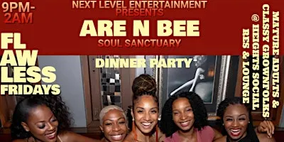 are & bee SOUL SANCTUARY: flawless fridays for MATURE ADULTS & GRN FLKS