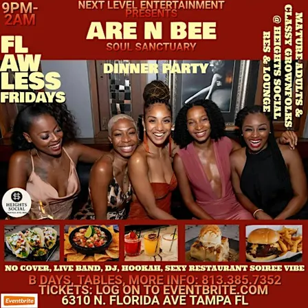 are & bee SOUL SANCTUARY: flawless fridays for MATURE ADULTS & GRN FLKS