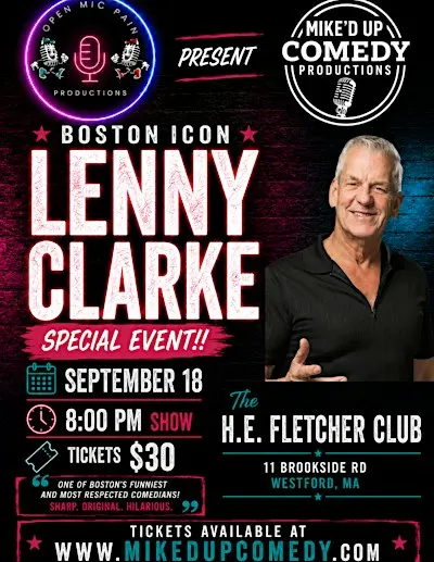 Lenny Clarke at The H.E Fletcher Club