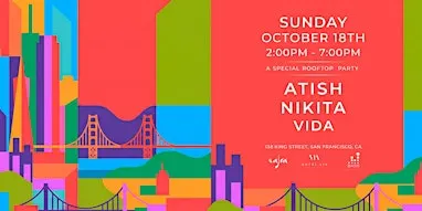 A rooftop party w/ Atish & Nikita at the Hotel Via.