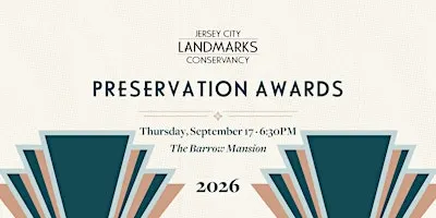 Jersey City Landmarks Conservancy 2026 Preservation Awards