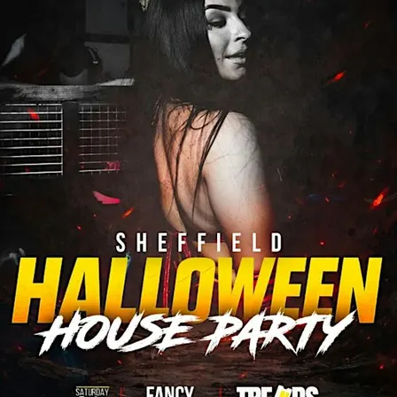 Halloween House Party Saturday 31st October sheffield