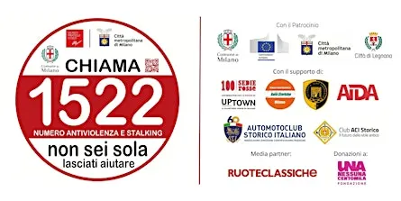 1522 | Motori in marcia contro la violenza sulle donne - 20 settembre